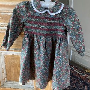 Laura Ashley Mother & Child Smocked Dress